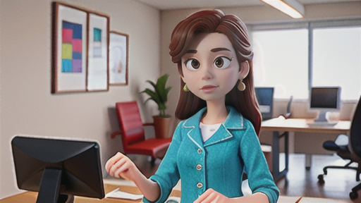 小さな事務所と自宅の融合