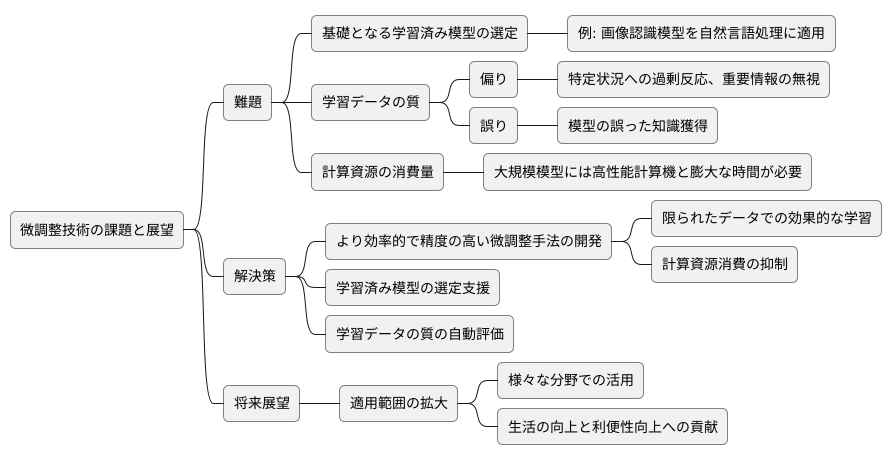 ファインチューニングの課題と展望
