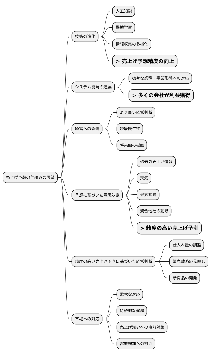 今後の展望